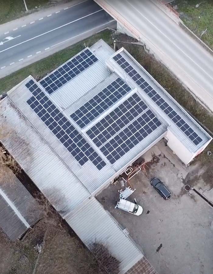 solarna elektrana na krovu on grid Rapid a.d. Gornji Milanovac