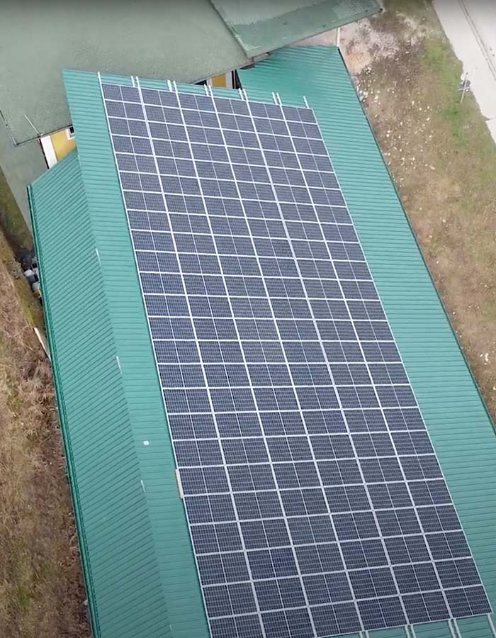 Solarna elektrana na krovu on grid BMD Arilje