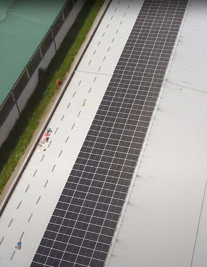 Solarna elektrana na krovu on grid TIS NOVA PAZOVA
