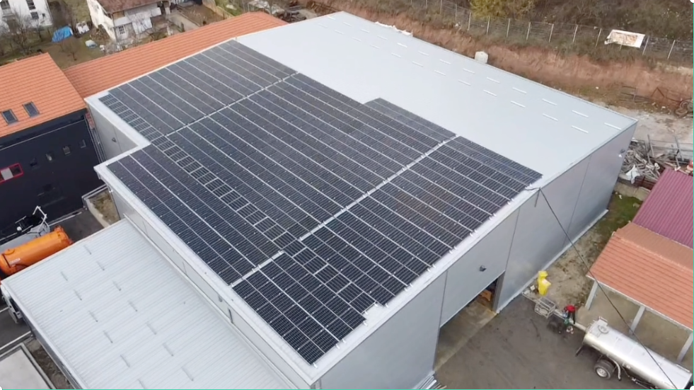 Solarna elektrana na krovu on grid Resor Gadzin Han.